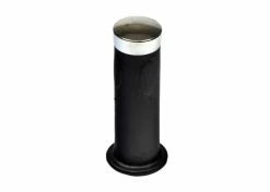 New ⌛ Mon Ster 4-1/2" Rubber Handlebar Grip With Chrome End Cap (Single Grip) 😍