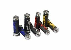 Promo โญ Mon Ster Universal Scooter Handlebar Grip Set With Skull & Flames โ๏ธ