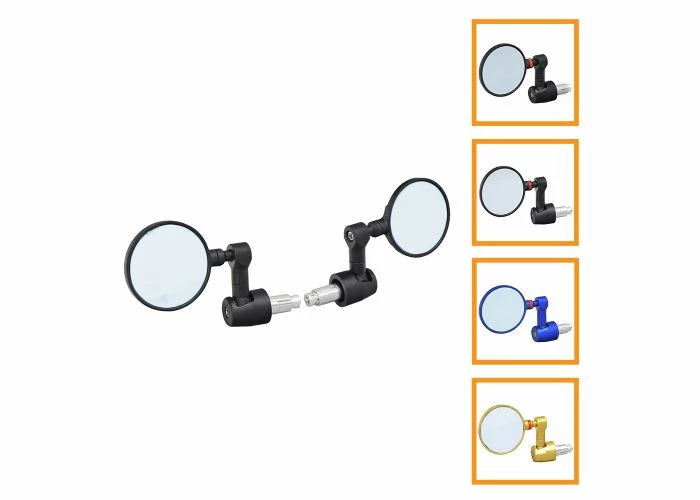 Best Pirce ⌛ Mon Ster Bar End Rear View Mirror For Bikes & Scooters (Set Of 2) ✔️